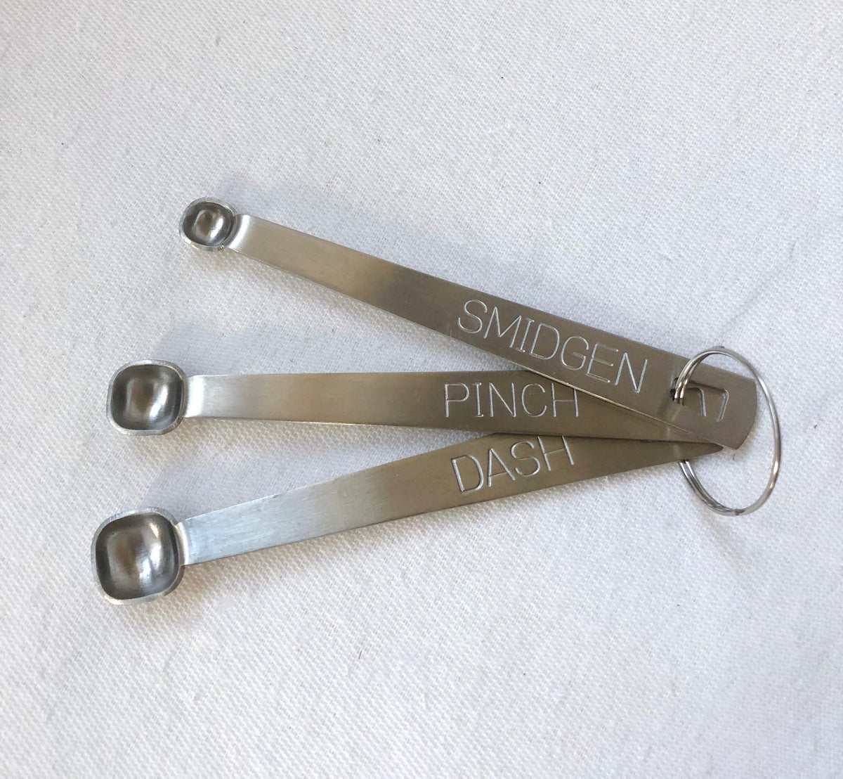 Measuring Spoons - Dash, Pinch, Smidgen